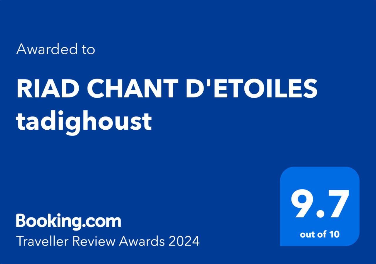 Riad Chant D'Etoiles Tadighoust El Hara Exterior foto